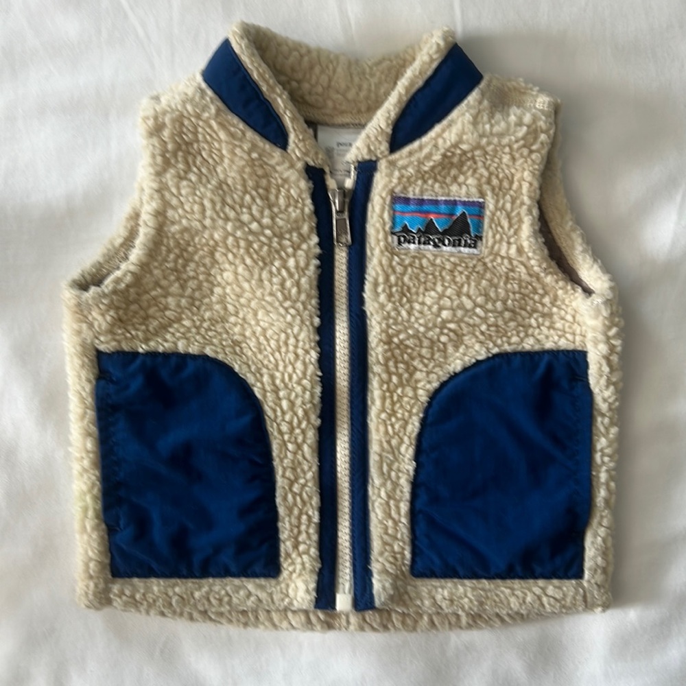 Patagonia Infant Cream Sherpa Vest